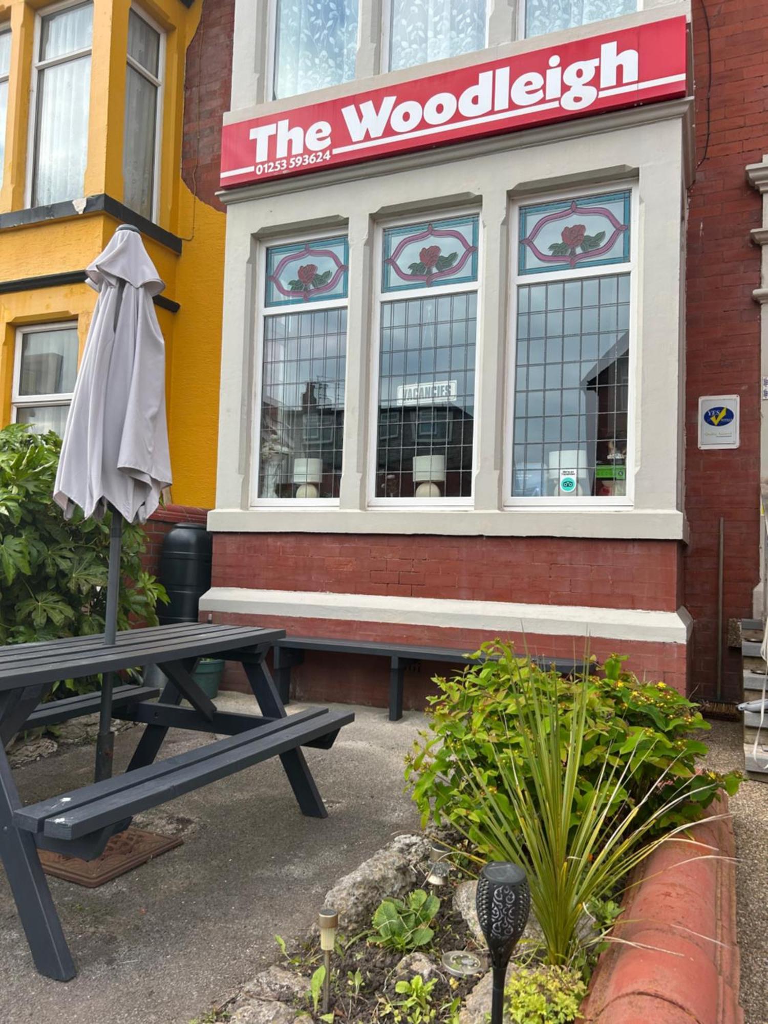 The Woodleigh Family Hotel Blackpool Exterior foto